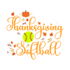 Softball player Thanksgiving