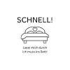 Schnell ins Bett