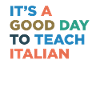 Italian teacher teaching
