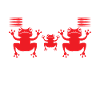 Frog Girls Children Frogs