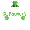 Bonne Saint-Patrick Drôle Irlandais heureux