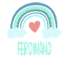 Ferdinand Nom Rainbow Baby