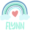 Flynn Nom Rainbow Baby