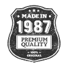 MADE IN 1987