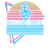 Gamer Girl Retro