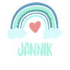 Jannik Name Rainbow Baby