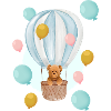 Teddy im Ballon