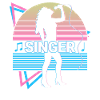 Singer Vocals Retro