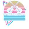 Electric Guitar Guitarist Retro