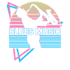 Blues Music Retro