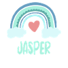 Jasper Name Rainbow Baby