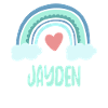 Jayden Nom Rainbow Baby