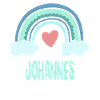 Jojohannes Name Rainbow Baby