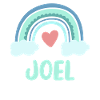 Joel Nom Rainbow Baby