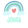 Jonas Nom Rainbow Baby