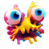 Monstre extraterrestre mignon