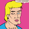 Pop-Art Selbstlob im Comicstil