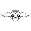 Heart Angel wings