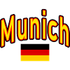 Munich munich germany flag