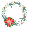 Weihnachtskranz personalisierbar mit deinem Text