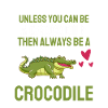 Reptiles Alligator Funny Gift Crocodile