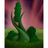 Abstract plant illustration