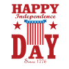 happy independence day since 1776