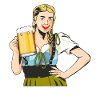 MRS. BEER GLASS