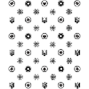 Ukraine Trysub_Repeated Symbols Pattern