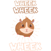 Cute Guinea Pig Wheek Wheek