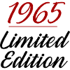 Limited Edition Birthday 1965