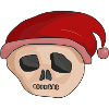 Weihnahts Totenkopf
