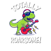 Dinosaure rugissant