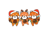 Rote Panda Weihnachts Schlafanzug