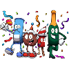 New Year Characters