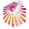 Legendary phoenix firebird