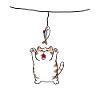 Le chat attrape le poisson