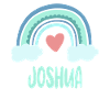 Joshua Name Rainbow Baby