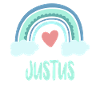 Justus Nome Rainbow Baby