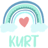 Kurt Nom Rainbow Baby