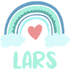 Lars Name Rainbow Baby