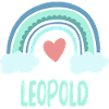Leopold Name Rainbow Baby