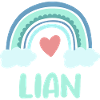 Lian Nom Rainbow Baby
