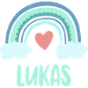Luke Name Rainbow Baby