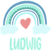 Ludwig Nom Rainbow Baby