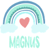 Magnus Nom Rainbow Baby