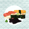 sleeping Sushi