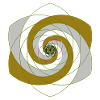 Golden Ratio Flower 6er