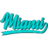 Miami Neon Script Turquoise