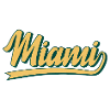 Miami Retro Font Flair